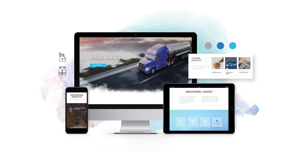 industrial websites banner